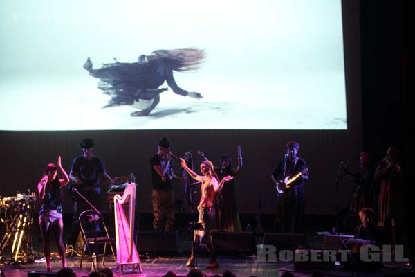 COCOROSIE - 2012-07-12 - PARIS - Le Trianon - Bianca Casady - Sierra Casady